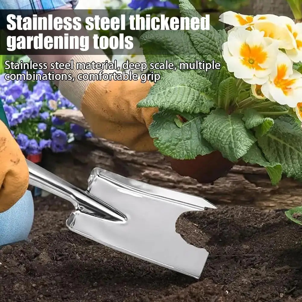Small Gardening Tool Potting Soil Scoop Gardening Shovel Sharp-nosed Shovel Garden Trowel Square Spade