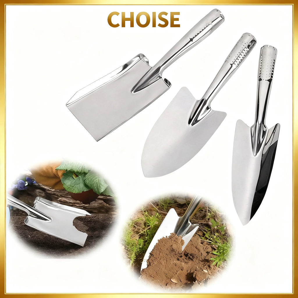 Small Gardening Tool Potting Soil Scoop Gardening Shovel Sharp-nosed Shovel Garden Trowel Square Spade