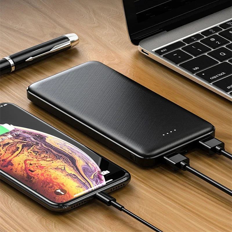Power Bank 10000-20000 mAh 5V 2A Portable Charger For Cooling Fan Heated Vest Jacket Power Bank For Xiaomi Mi iPhone External Battery TitanTide