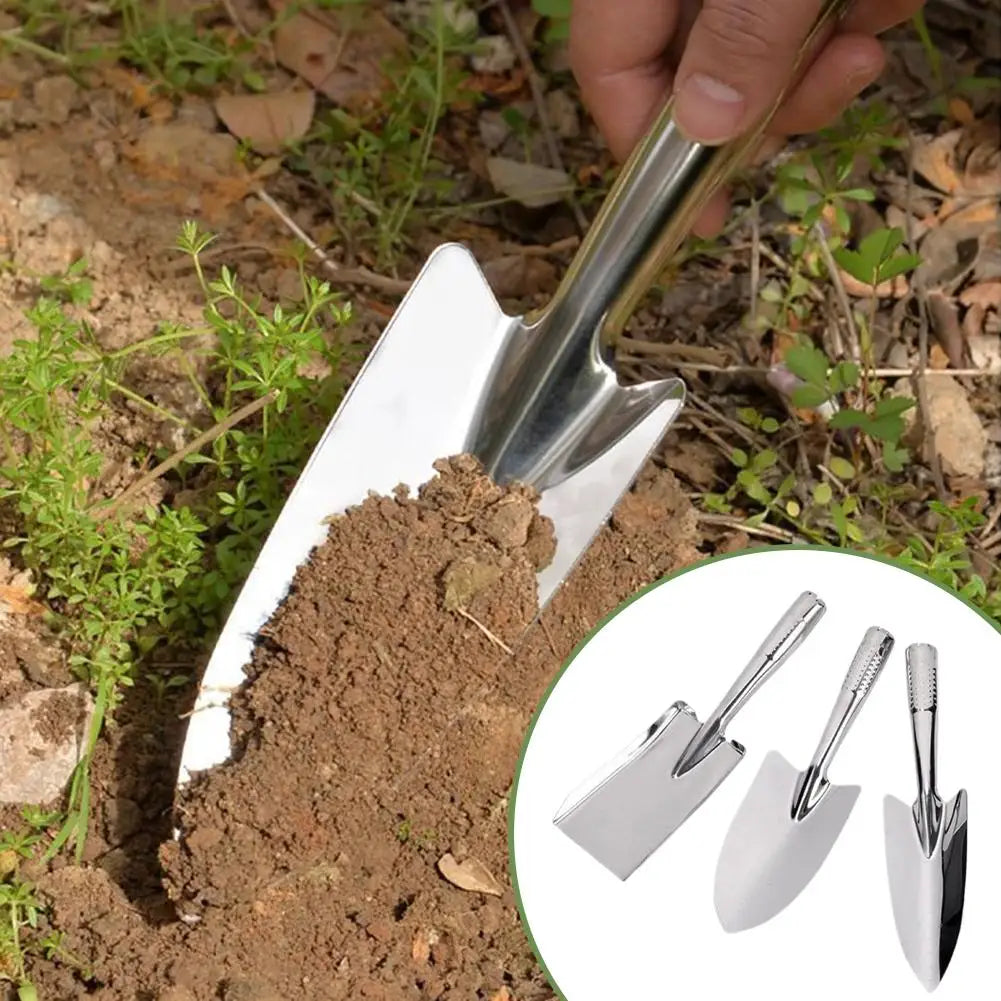 Small Gardening Tool Potting Soil Scoop Gardening Shovel Sharp-nosed Shovel Garden Trowel Square Spade