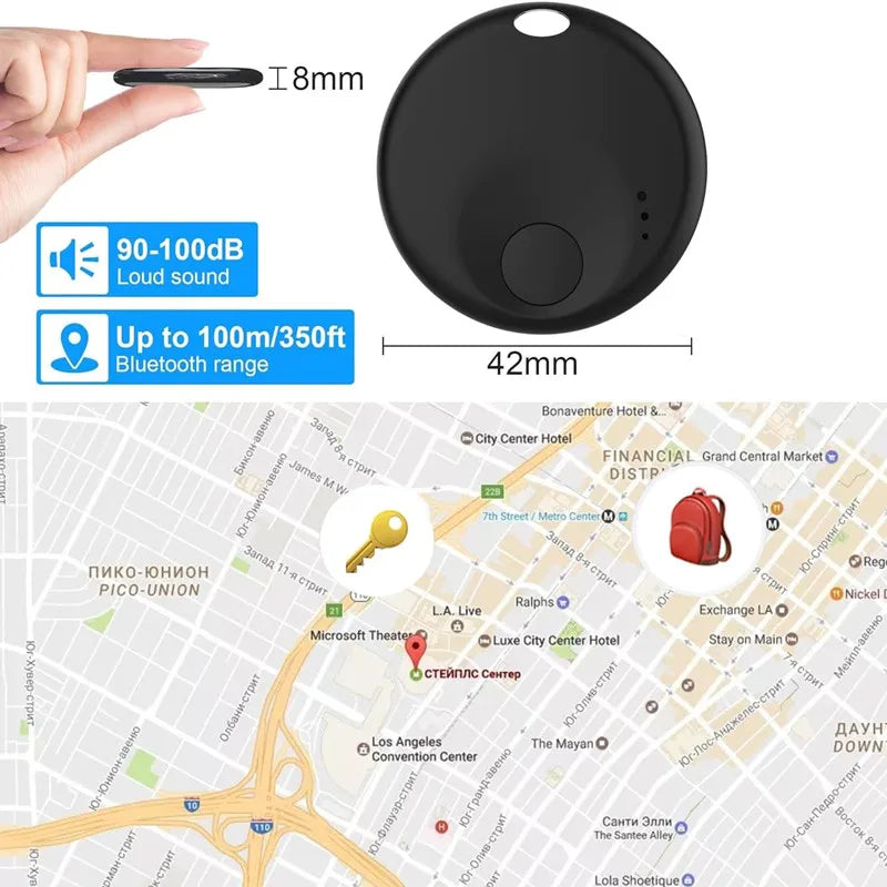 Air Tracker Tag Bluetooth Tracker Smart Tags Locator Tracking Device Item Finder  Works with IOS Find My or Android Find My Hub TitanTide