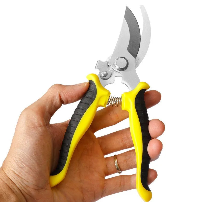 Pruner Garden Scissors Professional Sharp Bypass Pruning Shears Tree Trimmers Secateurs Hand Clippers For Garden Beak Scissors