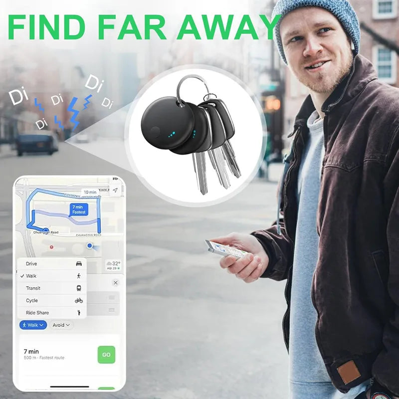 Air Tracker Tag Bluetooth Tracker Smart Tags Locator Tracking Device Item Finder  Works with IOS Find My or Android Find My Hub TitanTide