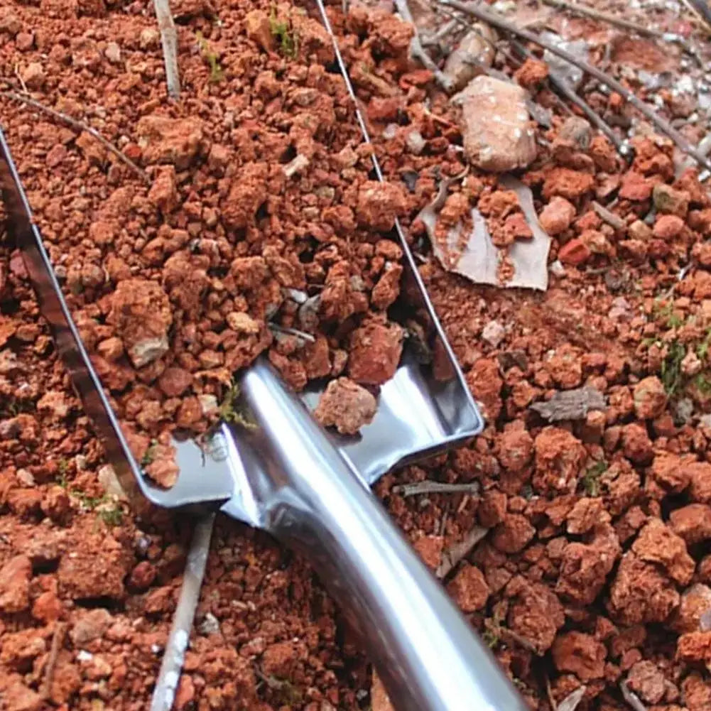 Small Gardening Tool Potting Soil Scoop Gardening Shovel Sharp-nosed Shovel Garden Trowel Square Spade