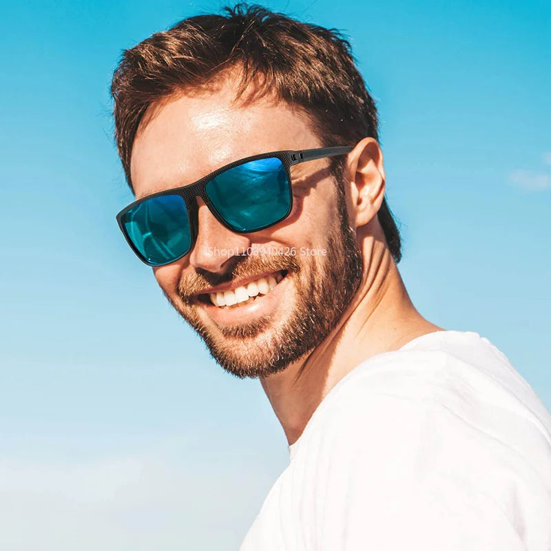 Polarized Sunglasses for Men Women Lightweight Sun Glasses with UV Protection for Outdoor Driving Fishing Golf