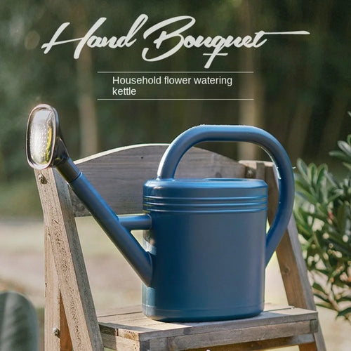 Blue long spout watering can for garden plants – TitanTide