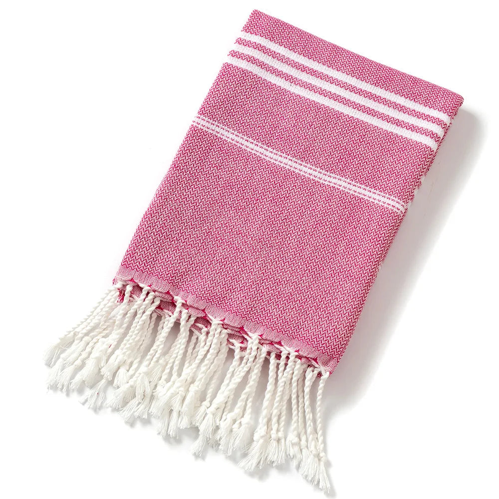 90*180CM Turkish Beach Towel Sauna Spa Gym Sports Fitness Fringed Bath Towel Kitchen Outdoor Soft Absorbent Quick Drying Towels TitanTide