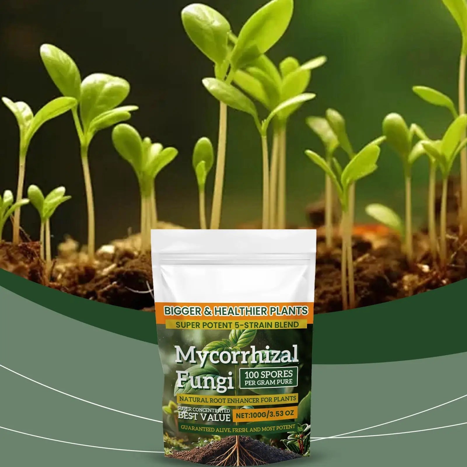100g Fertilizer Powder for Plant Growth which is Nutrient-Rich and is a Safe and Effective Rooting Supplement for Soil Culture and Hydroponics TitanTide