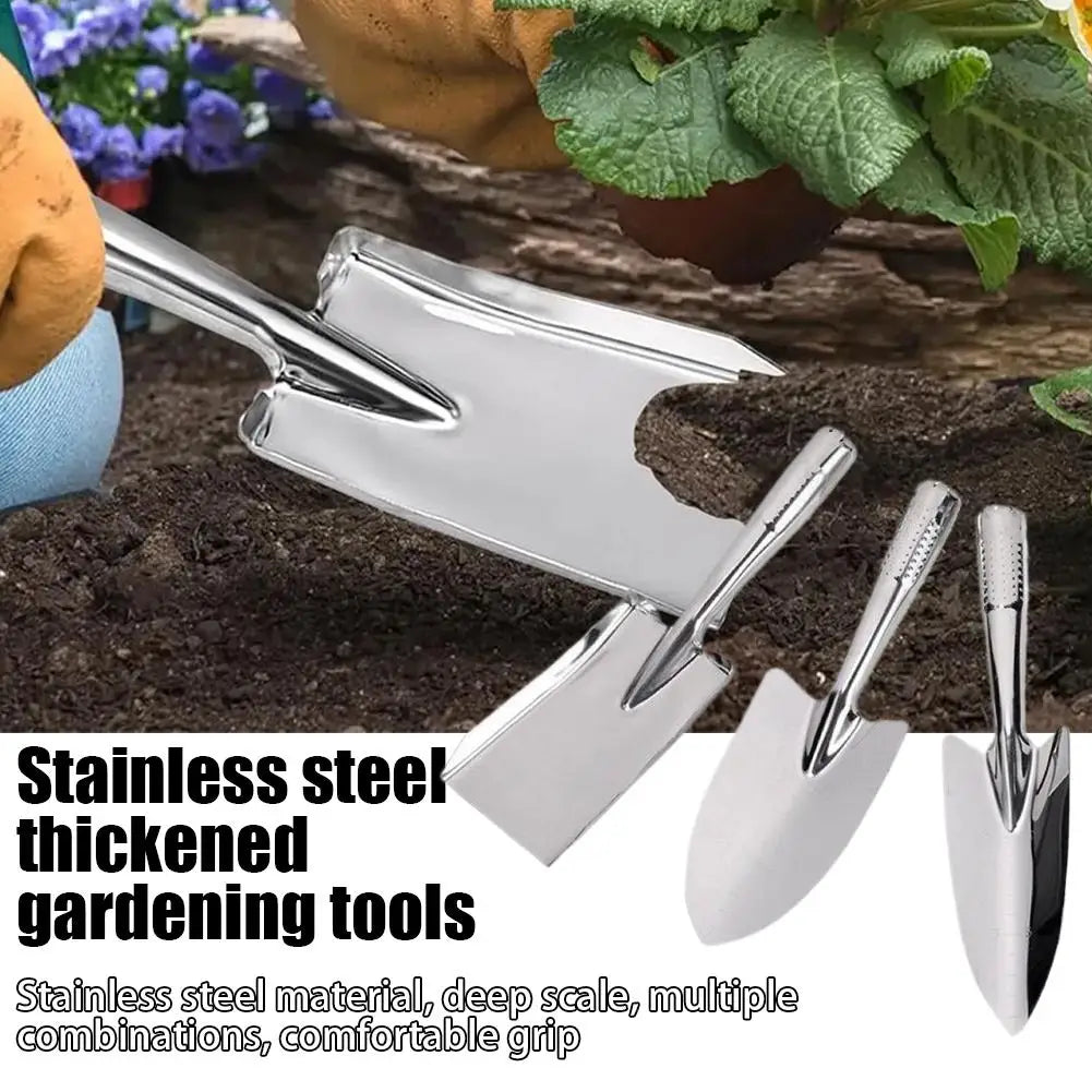 Small Gardening Tool Potting Soil Scoop Gardening Shovel Sharp-nosed Shovel Garden Trowel Square Spade