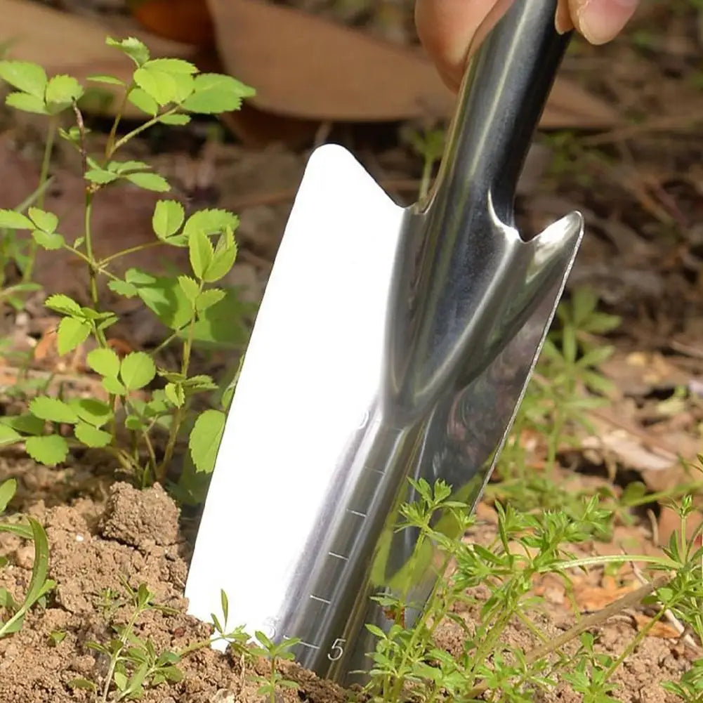 Small Gardening Tool Potting Soil Scoop Gardening Shovel Sharp-nosed Shovel Garden Trowel Square Spade